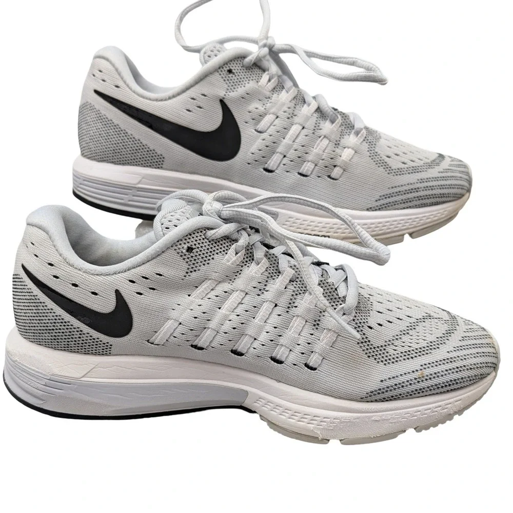 Nike Air Zoom Vomero 11 Running Shoes Wolf Grey Black 818100-002 Womens Size 7‎